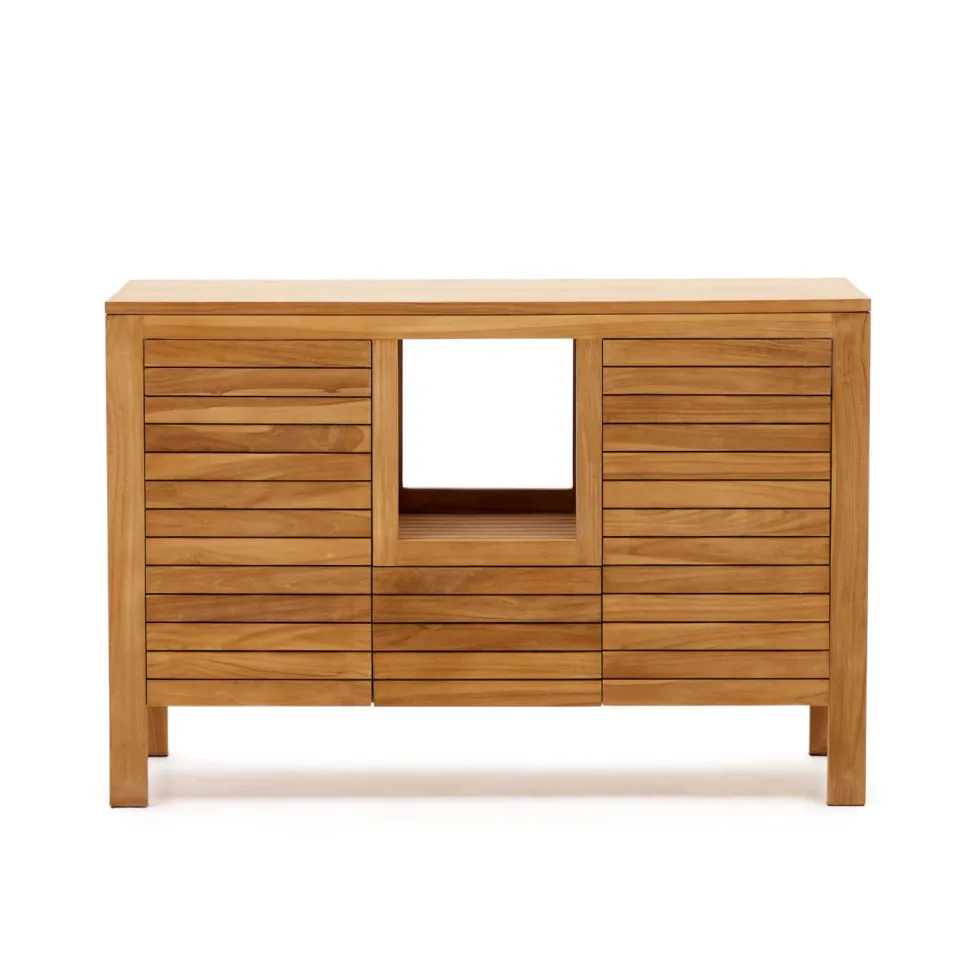 Badkamermeubel Neria Teakhout (excl. waskom)