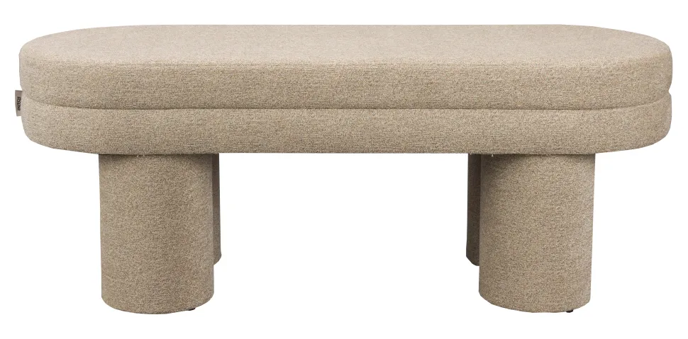 Bankje Fern Bouclé, 110cm