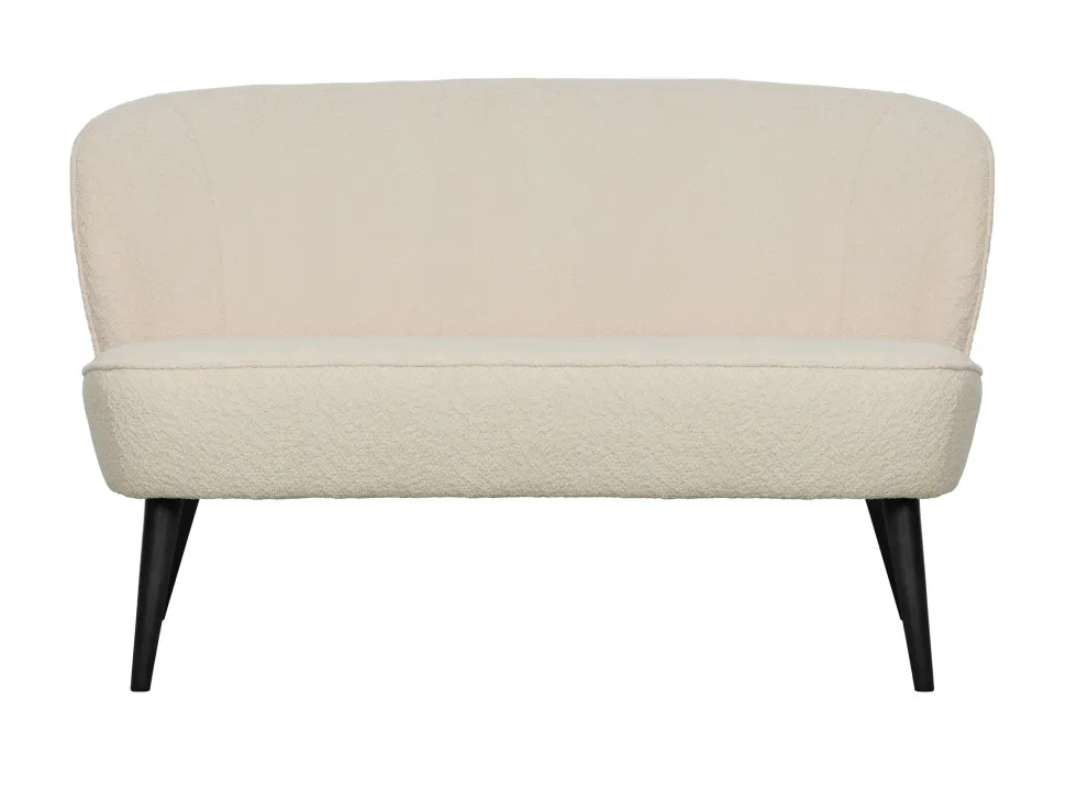 Bankje Sara Bouclé, kleur Crème