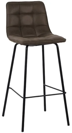 Barkruk Bistro Micro Suede (zithoogte 78cm)