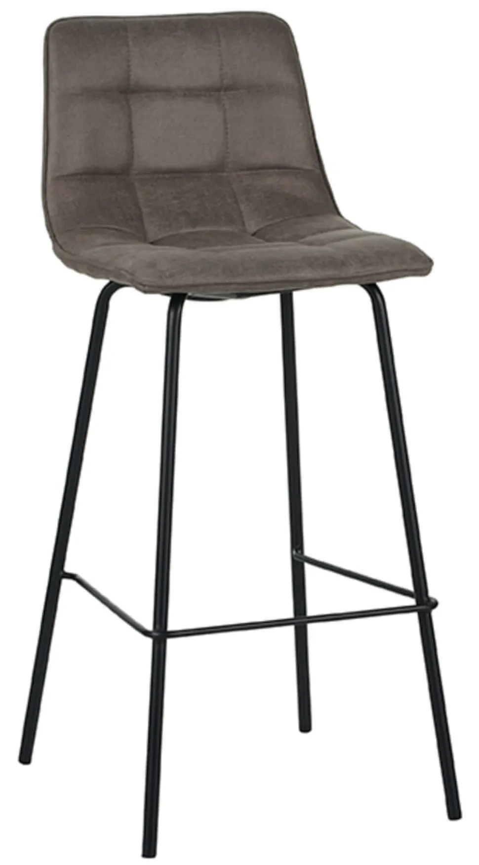 Barkruk Bistro Micro Suede (zithoogte 78cm)