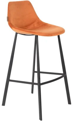 Barkruk Franky Velvet (zithoogte 80cm)