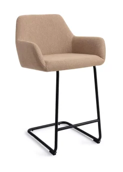 Barkruk Hiroo Arch Black (zithoogte 66cm)