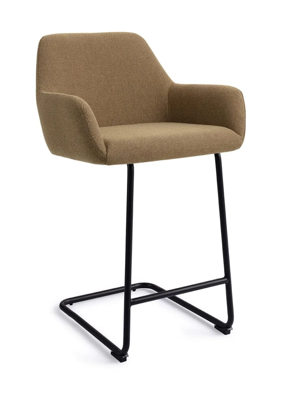 Barkruk Hiroo Arch Black (zithoogte 66cm)