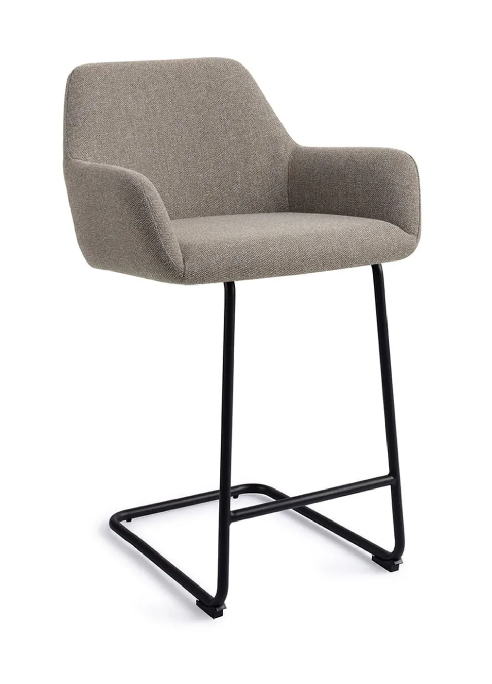 Barkruk Hiroo Arch Black (zithoogte 66cm)