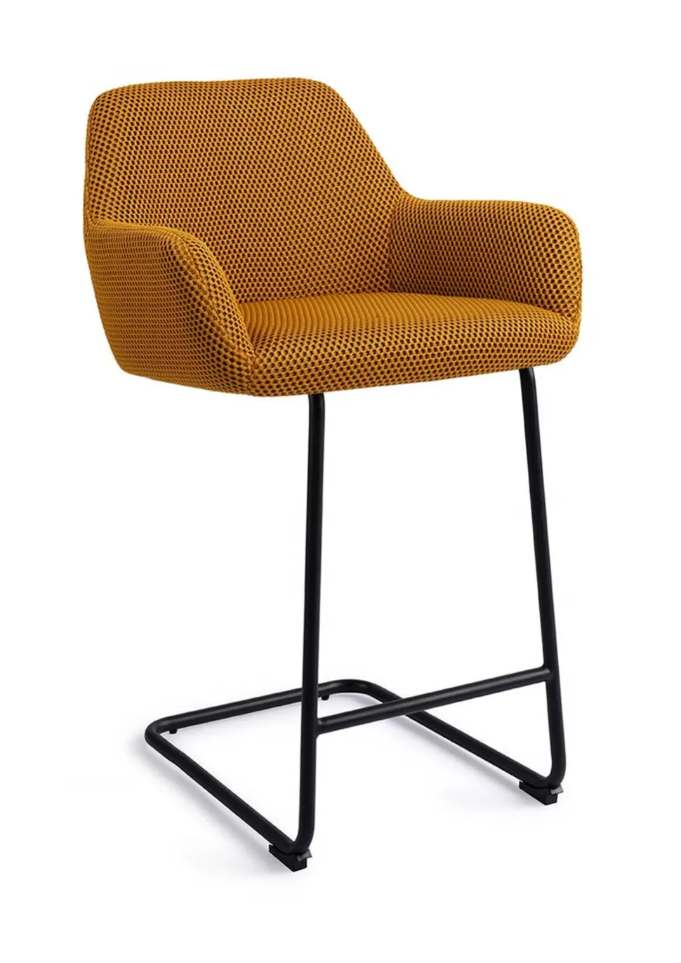 Barkruk Hiroo Arch Black (zithoogte 66cm)