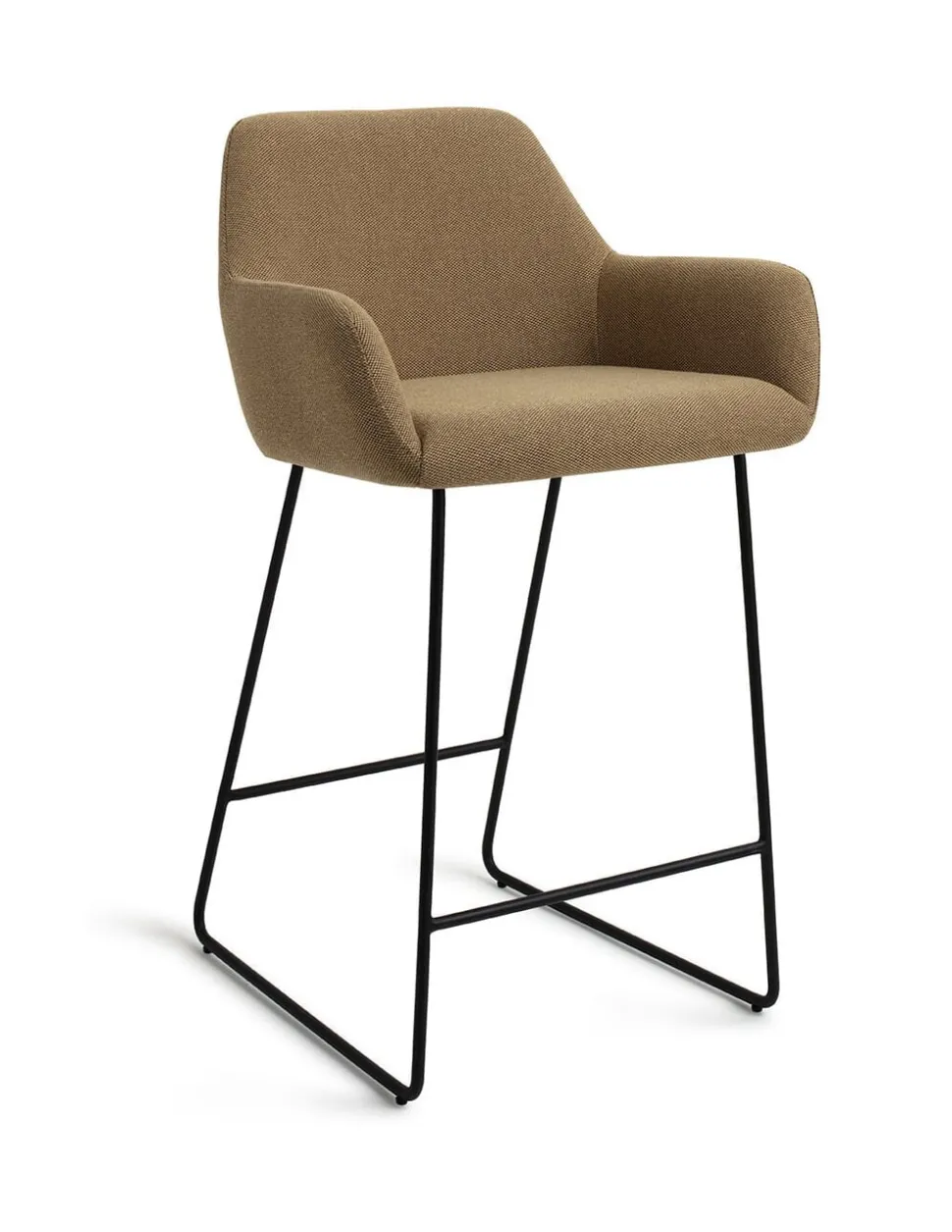 Barkruk Hiroo Slide Black (zithoogte 66cm)