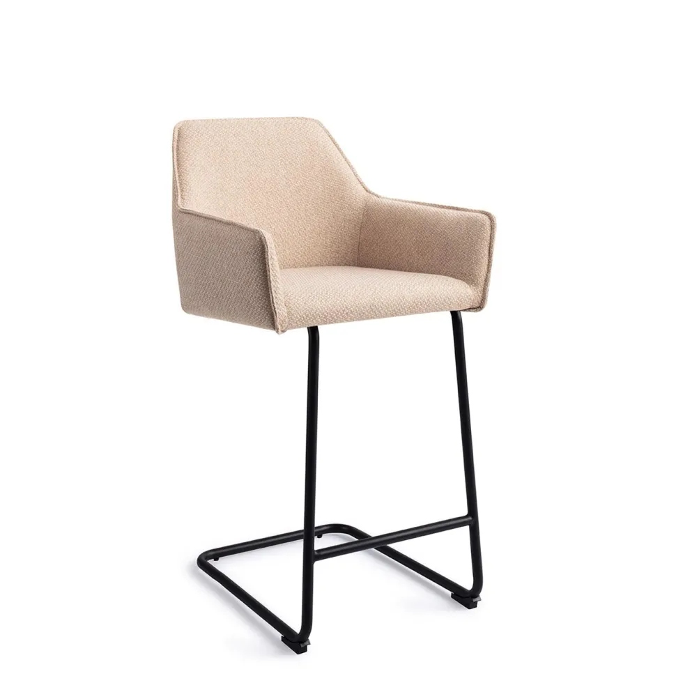 Barkruk Hofu Arch Black (zithoogte 65cm)