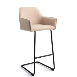 Barkruk Hofu Arch Black (zithoogte 75cm)