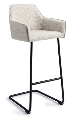 Barkruk Hofu Arch Black (zithoogte 75cm)