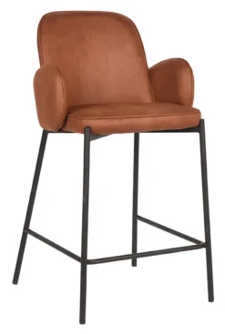 Barkruk Jari Microfiber (zithoogte 65cm)