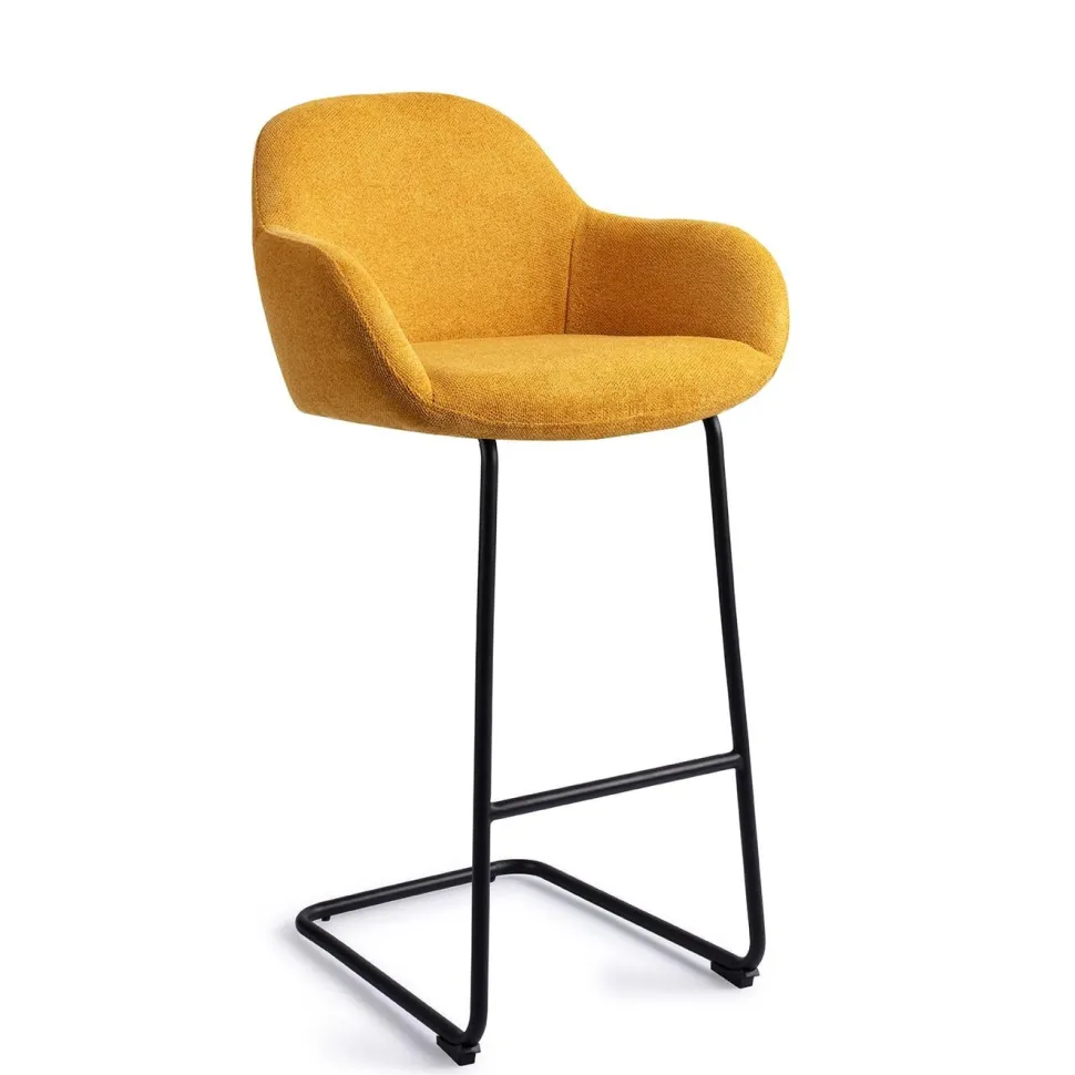 Barkruk Kushi Arch Black (zithoogte 78cm)