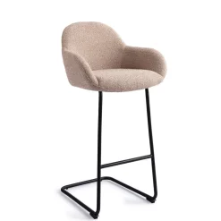 Barkruk Kushi Arch Black (zithoogte 78cm)