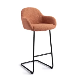 Barkruk Kushi Arch Black (zithoogte 78cm)