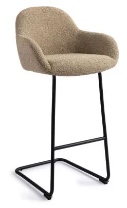 Barkruk Kushi Arch Black (zithoogte 78cm)