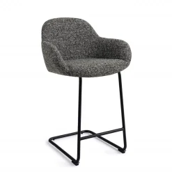 Barkruk Kushi Arch Black (zithoogte 68cm)