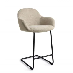 Barkruk Kushi Arch Black (zithoogte 68cm)