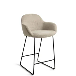 Barkruk Kushi Slide Black (zithoogte 67cm)