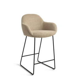 Barkruk Kushi Slide Black (zithoogte 67cm)