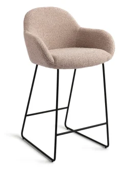 Barkruk Kushi Slide Black (zithoogte 67cm)