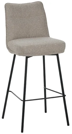 Barkruk Lennon Bouclé (zithoogte 78cm)