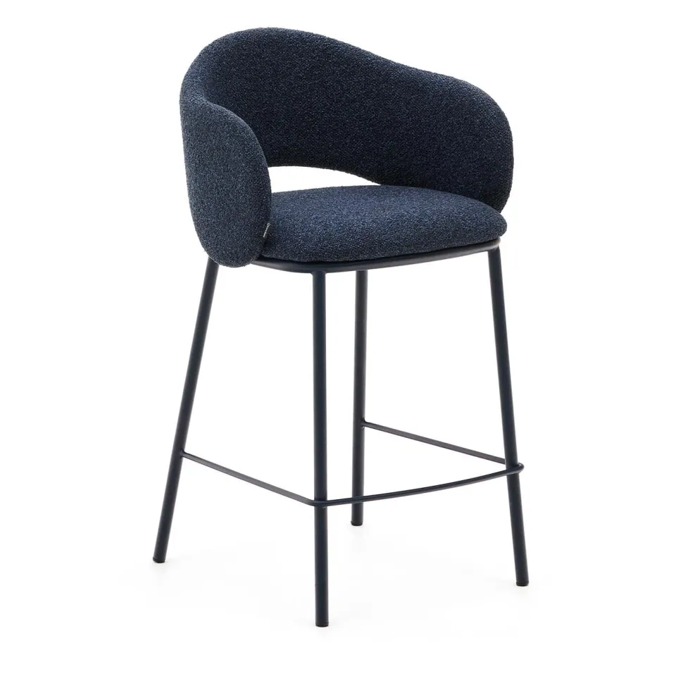 Barkruk Maina Chenille (zithoogte 65cm)