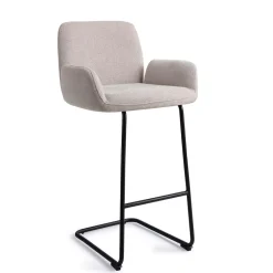 Barkruk Misaki Arch Black (zithoogte 75cm)