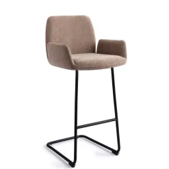 Barkruk Misaki Arch Black (zithoogte 75cm)