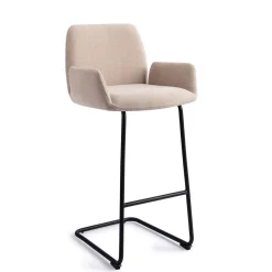 Barkruk Misaki Arch Black (zithoogte 75cm)