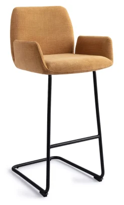 Barkruk Misaki Arch Black (zithoogte 75cm)