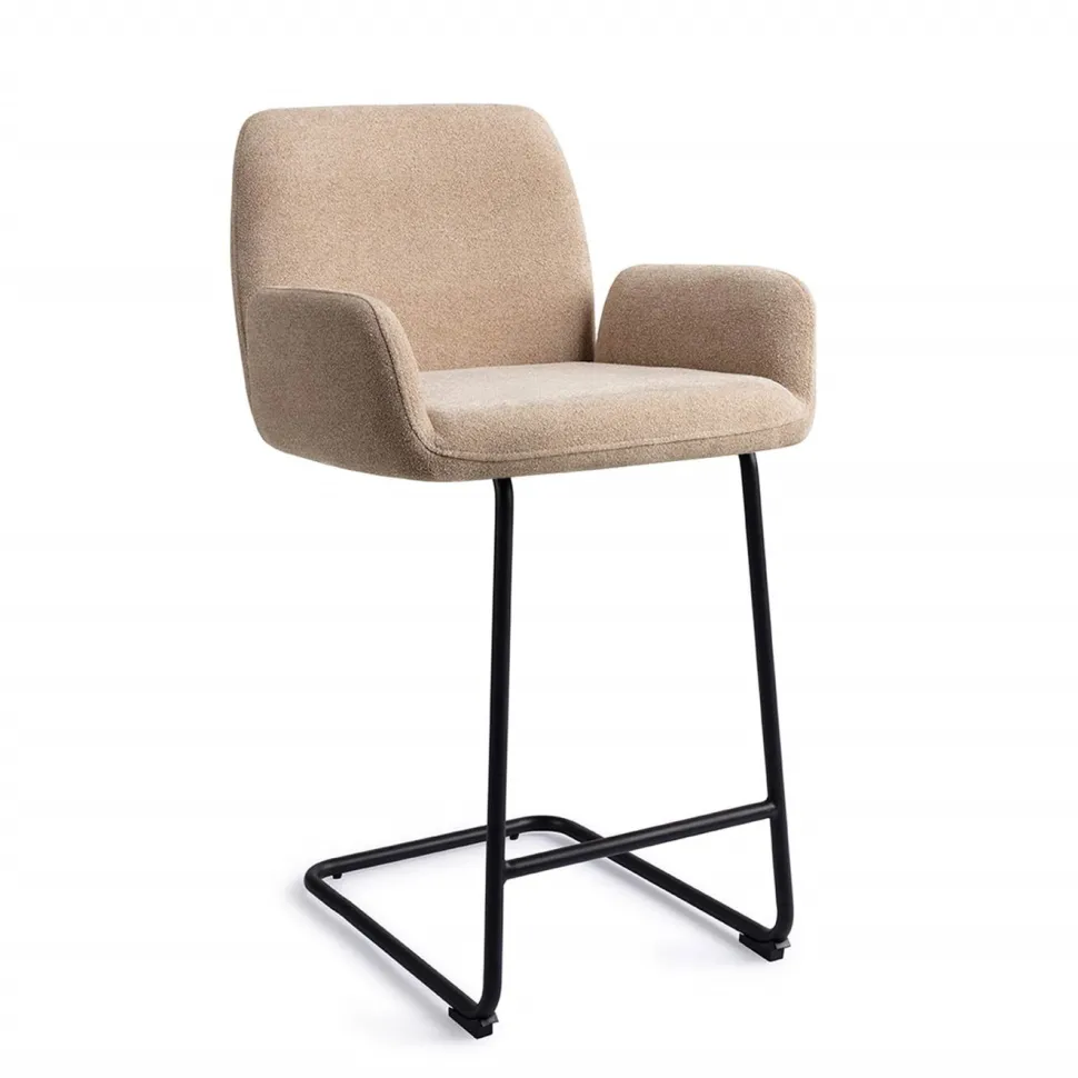 Barkruk Misaki Arch Black (zithoogte 66cm)