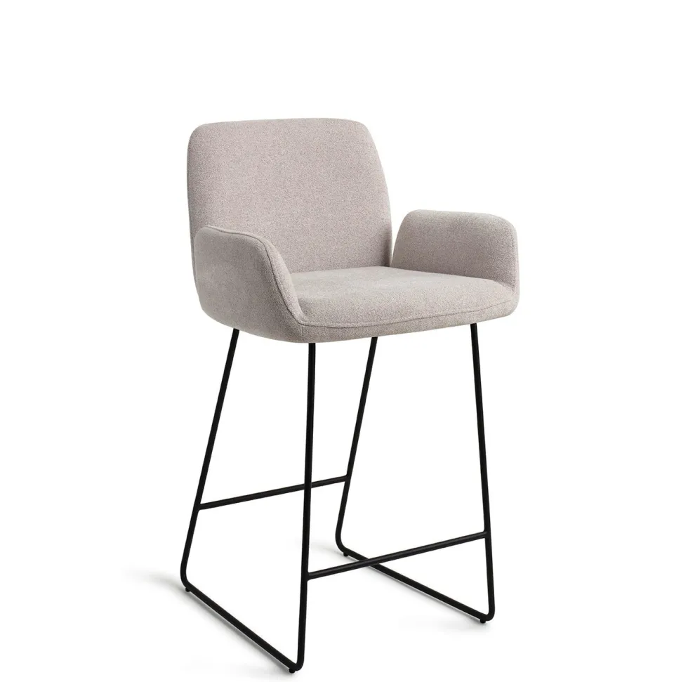 Barkruk Misaki Slide Black (zithoogte 65cm)