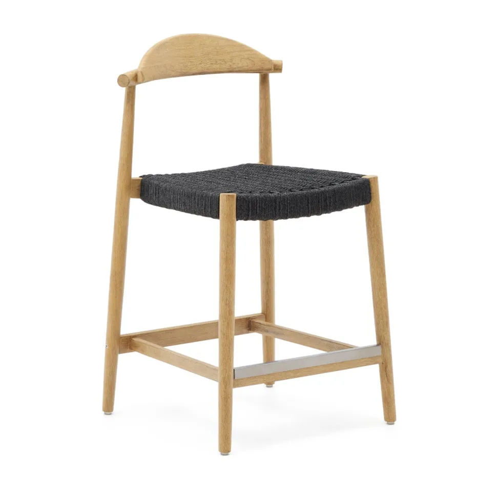 Barkruk Nina Acaciahout (zithoogte 62cm)