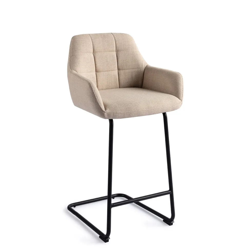 Barkruk Noto Arch Black (zithoogte 65cm)