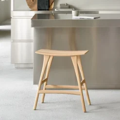 Barkruk Osso Hout (zithoogte 65cm)