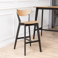 Barkruk Torkil (zithoogte 77cm) Eiken