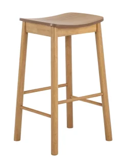 Barkruk Vernard Eiken (zithoogte 74cm)