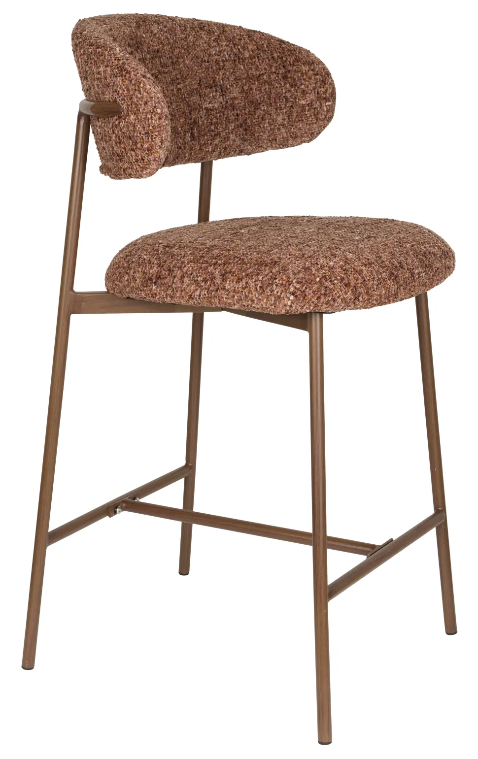 Barstoel Arlena Geweven stof (zithoogte 65cm)