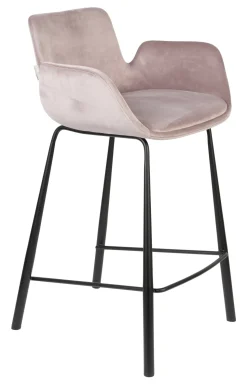 Barstoel Brit Velvet (zithoogte 68cm)