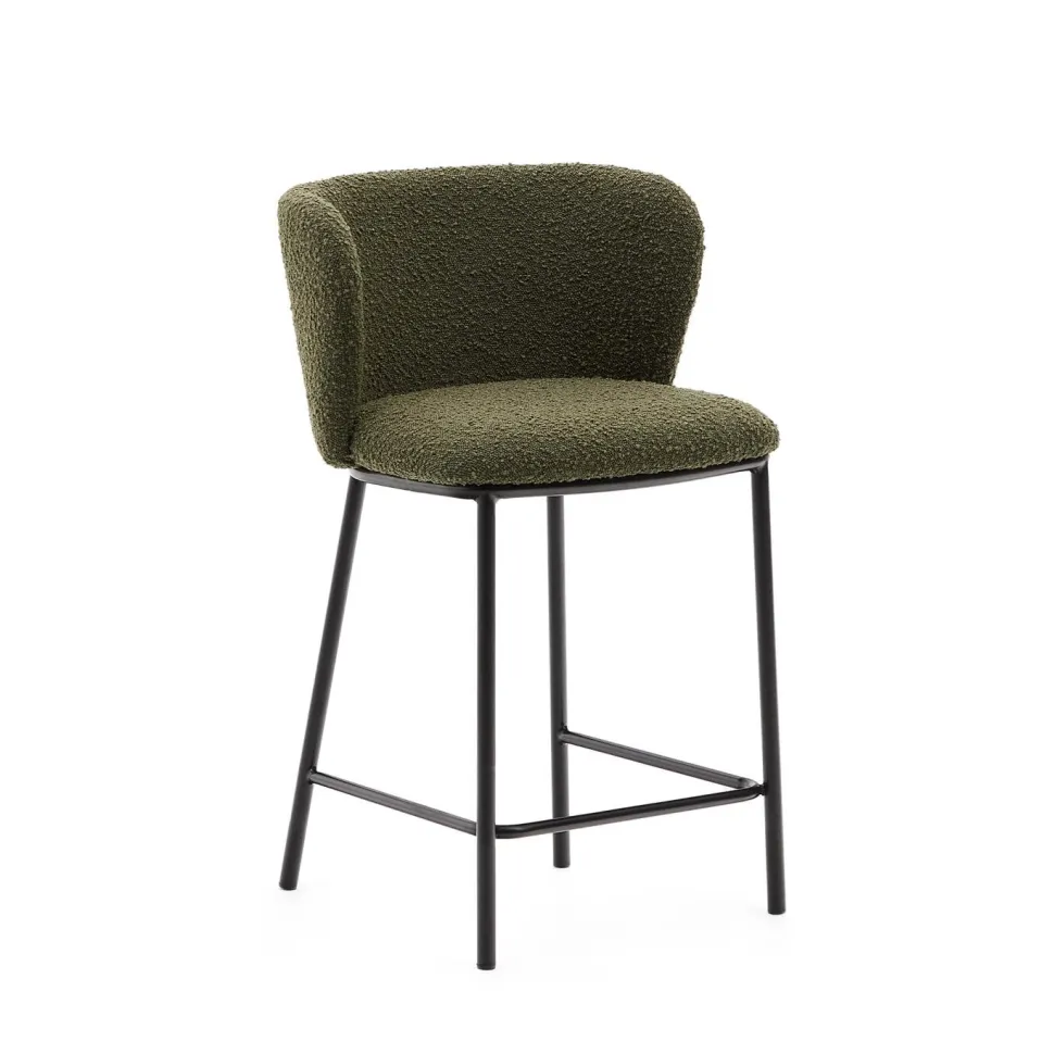 Barstoel Ciselia Bouclé (zithoogte 65cm)