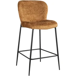 Barstoel Darby Chenille (zithoogte 68cm)