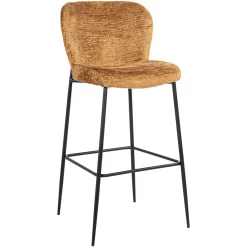 Barstoel Darby Chenille (zithoogte 76cm)