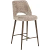 Barstoel Delphine Lovely stof, kleur Naturel (zithoogte 67cm)