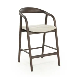 Barstoel Rayven Essen en stof (zithoogte 65cm)