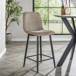 Barstoel Salim Rib (zithoogte 65cm)