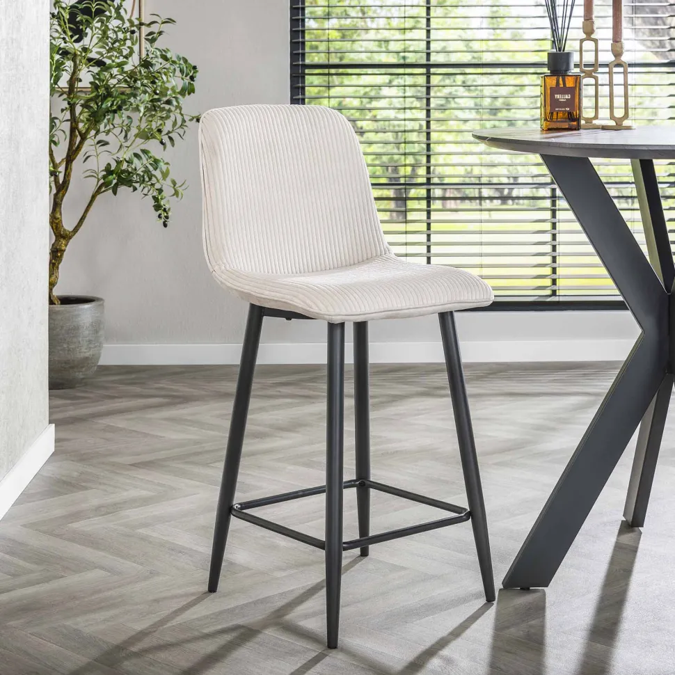 Barstoel Salim Rib (zithoogte 65cm)