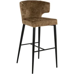 Barstoel Taylor Chenille (zithoogte 76cm)