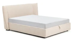 Bed Arvian Met uitklapbare bedbodem, kleur Beige