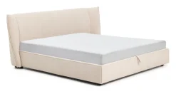 Bed Arvian Met uitklapbare bedbodem, kleur Beige