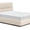 Bed Dafra Met uitklapbare bedbodem, kleur Beige